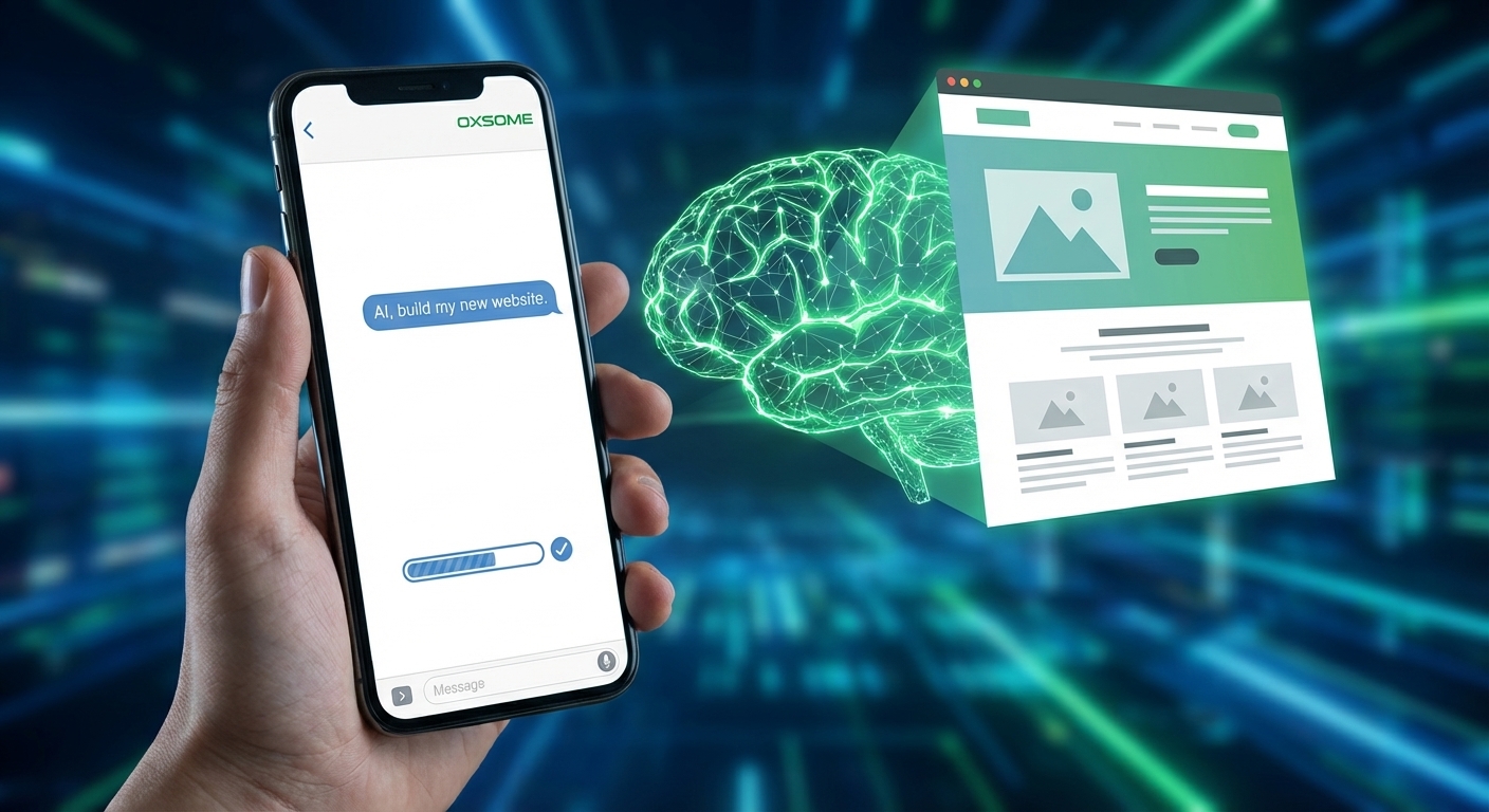 Read more about the article We Fired Our Web Developer. An AI Does It All Via Text Now.