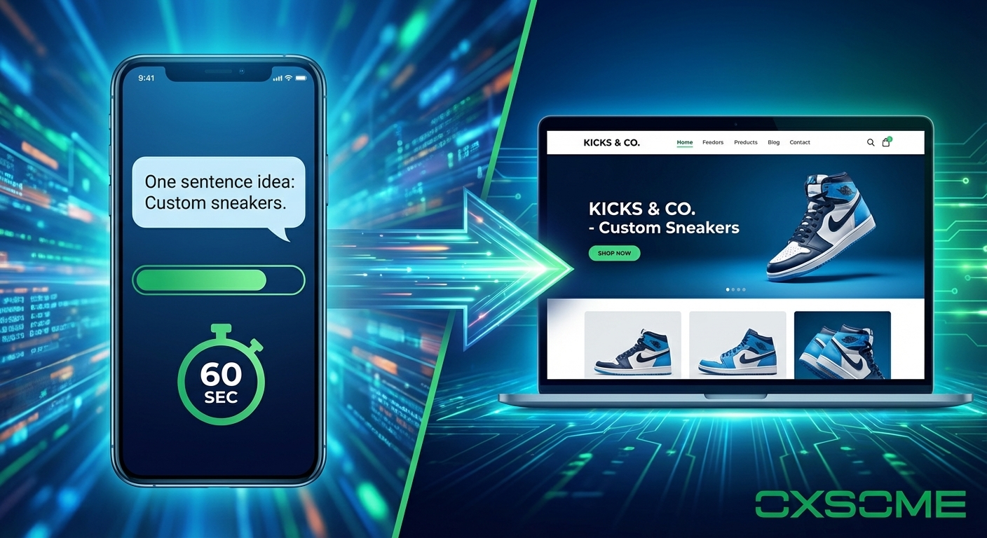 Read more about the article We Gave an AI a Single Sentence. 60 Seconds Later, It Gave Us a Fully Functioning Business.